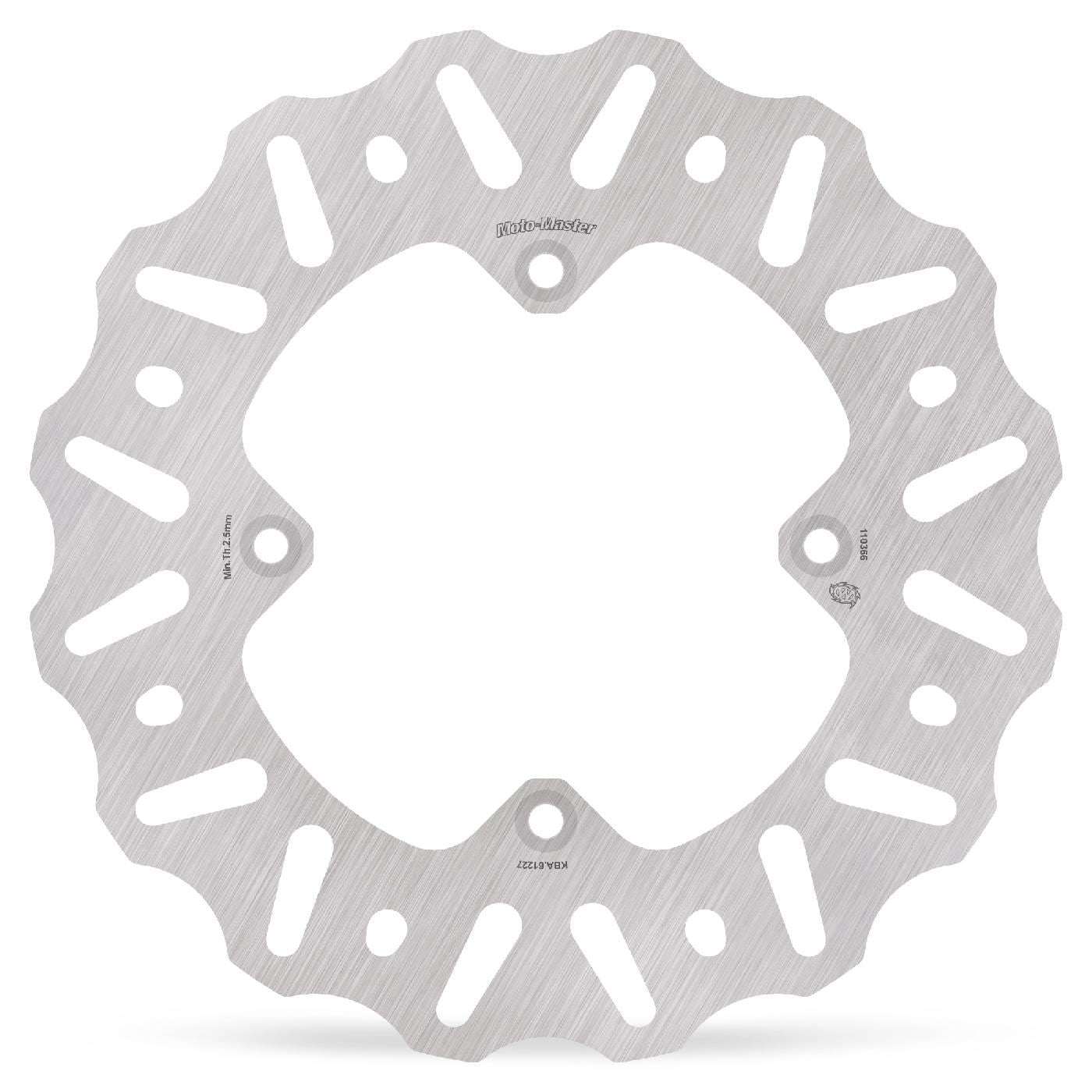 Moto-Master Rear Nitro Series 190 mm Brake Disc For Yamaha YZ 85 LW (19/16) 2002-2026